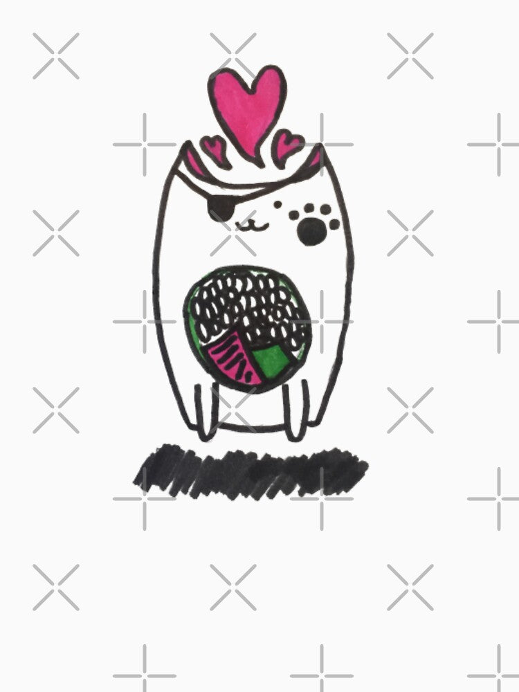 Amelia the Geek's Sushi Cat | GEEKS RULE THEIR WORLD by Le Plus Three