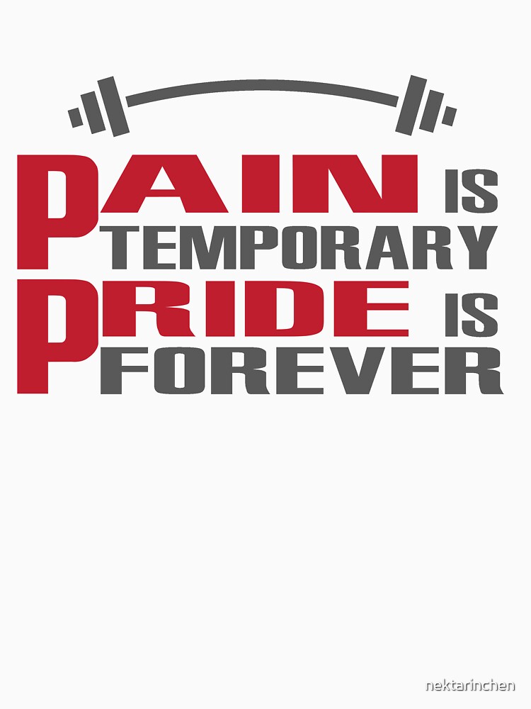Pain is temporary, Pride is forever by nektarinchen