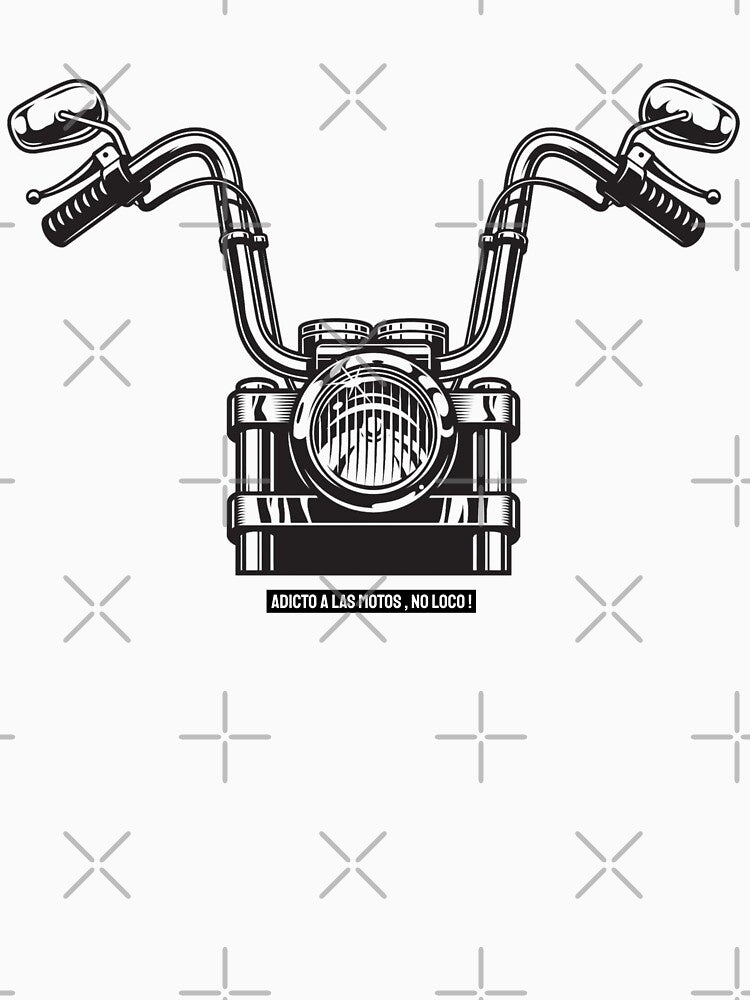 High handlebars for a chopper motorcycle by Custom-Legends