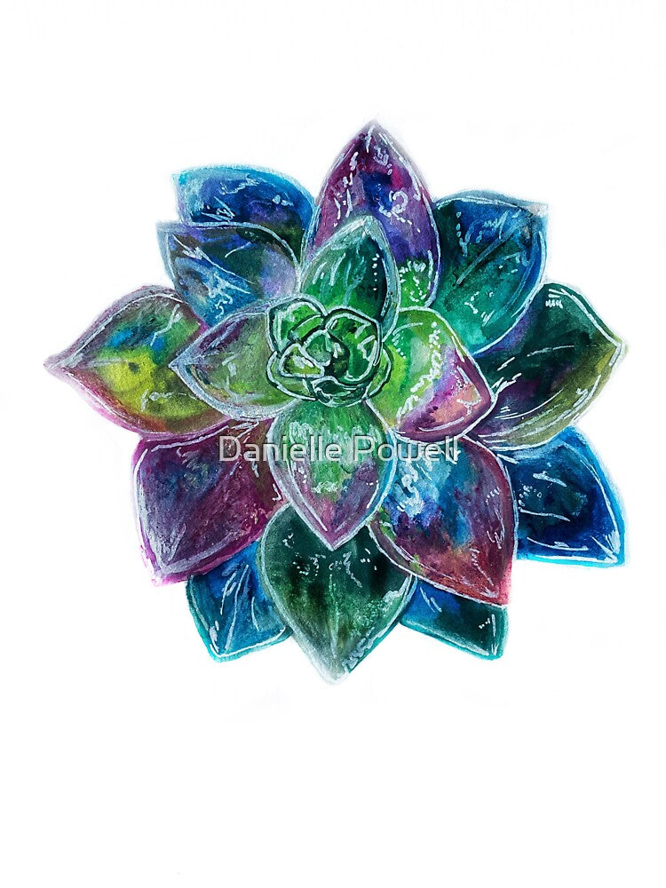 Succulent flower by Danielle Powell