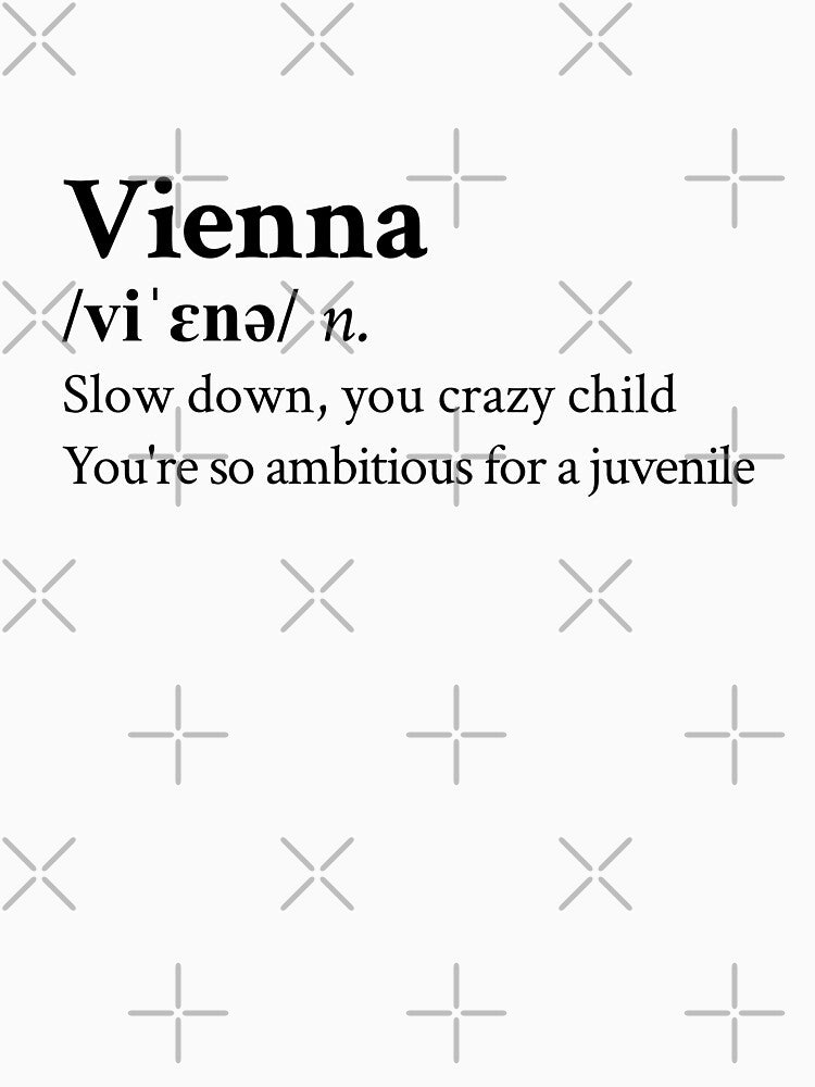 Billy Joel Aesthetic Quote Lyrics Vienna by StickTheSong