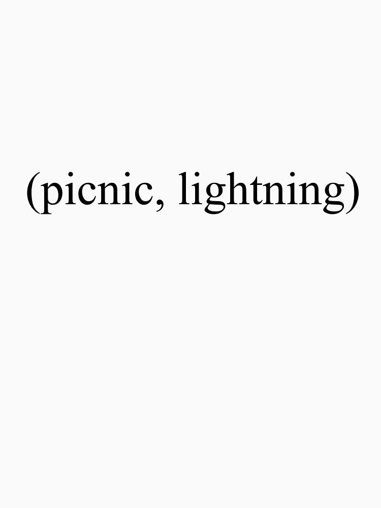 "Picnic, Lightning" From Nabokov's Lolita by brutal-world