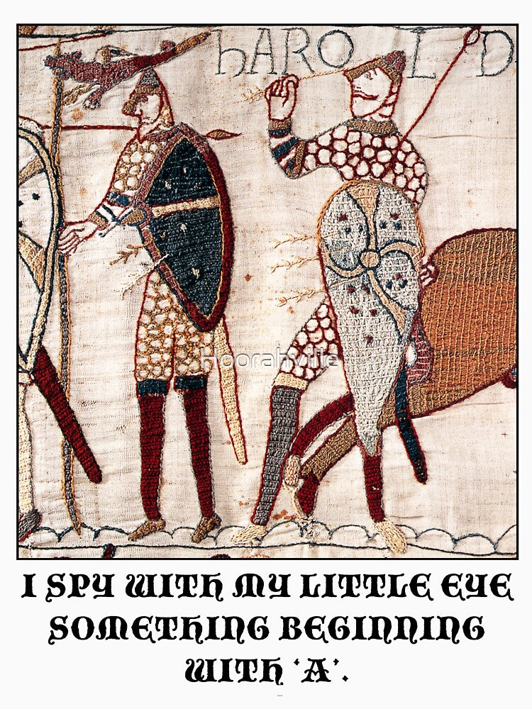 Bayeux Tapestry - I Spy With My Little Eye Something Beginning With 'A' by Hoorahville
