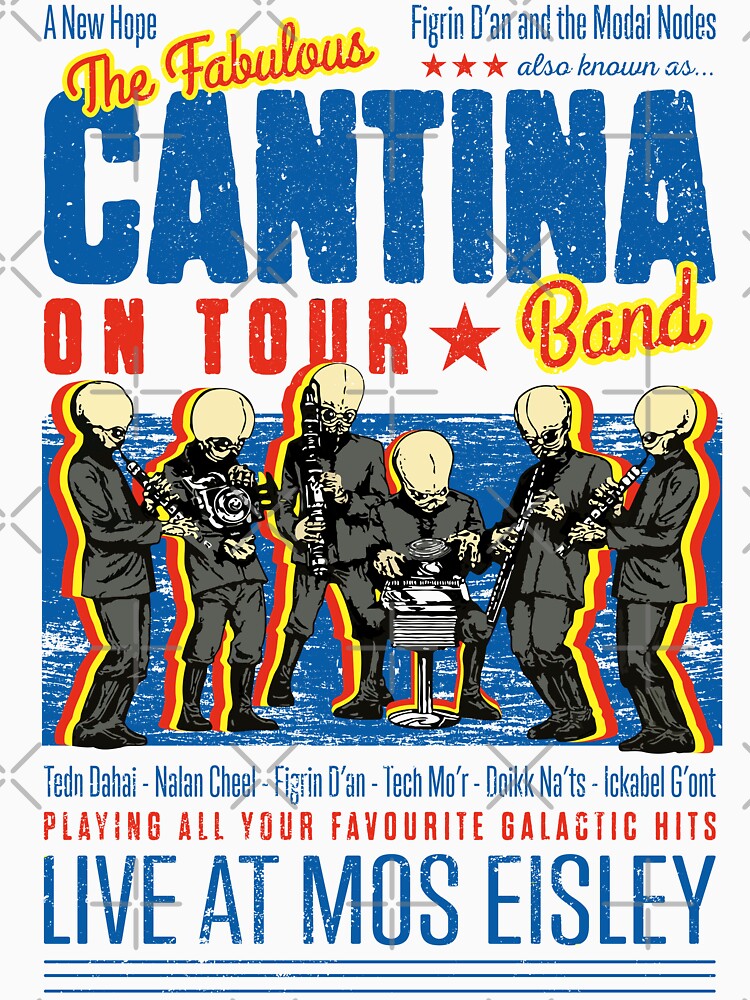 Cantina Band Live At Mos Eisley by Candywrap Studio