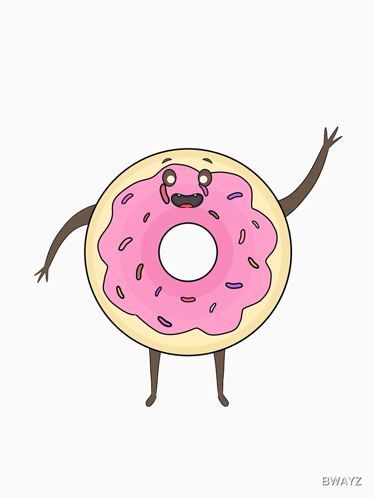 Pink Donut Character by BWAYZ
