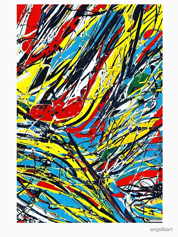 Modern abstract Art No13 by angelisart