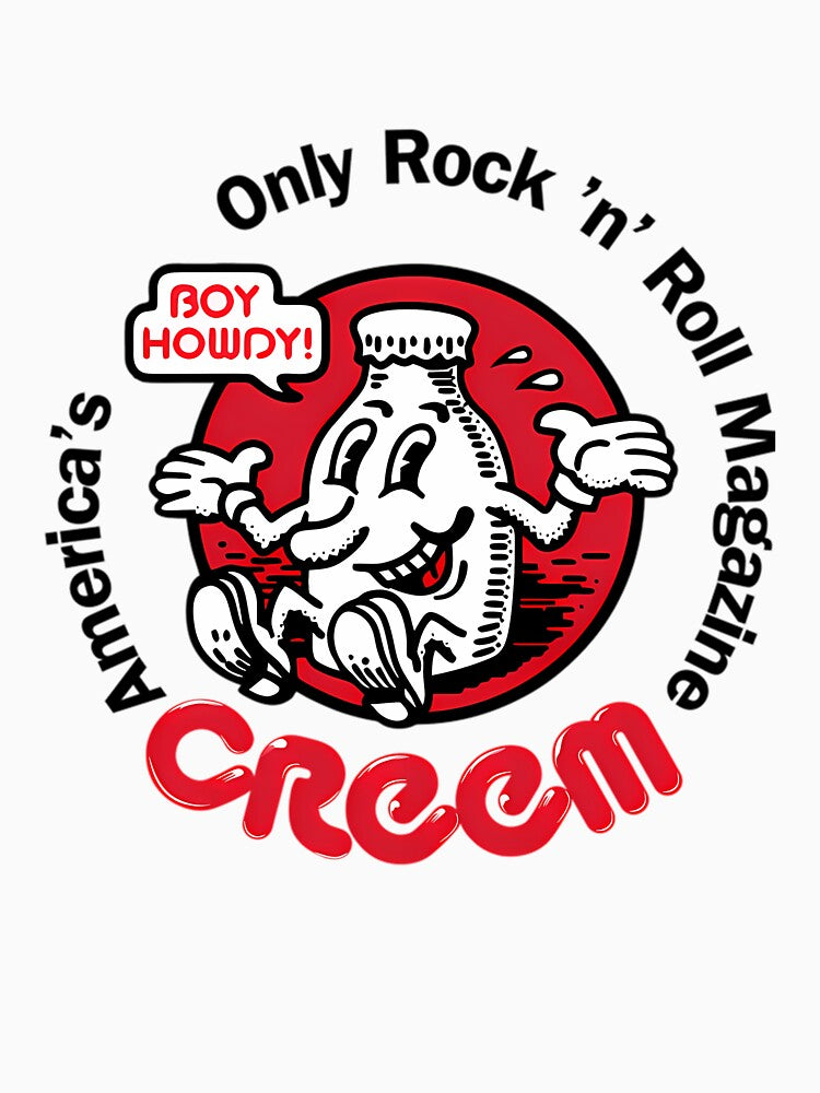 Only Rock 'N' Roll Magazine Creem America's Boy Howdy Meme by JenniferLoArt