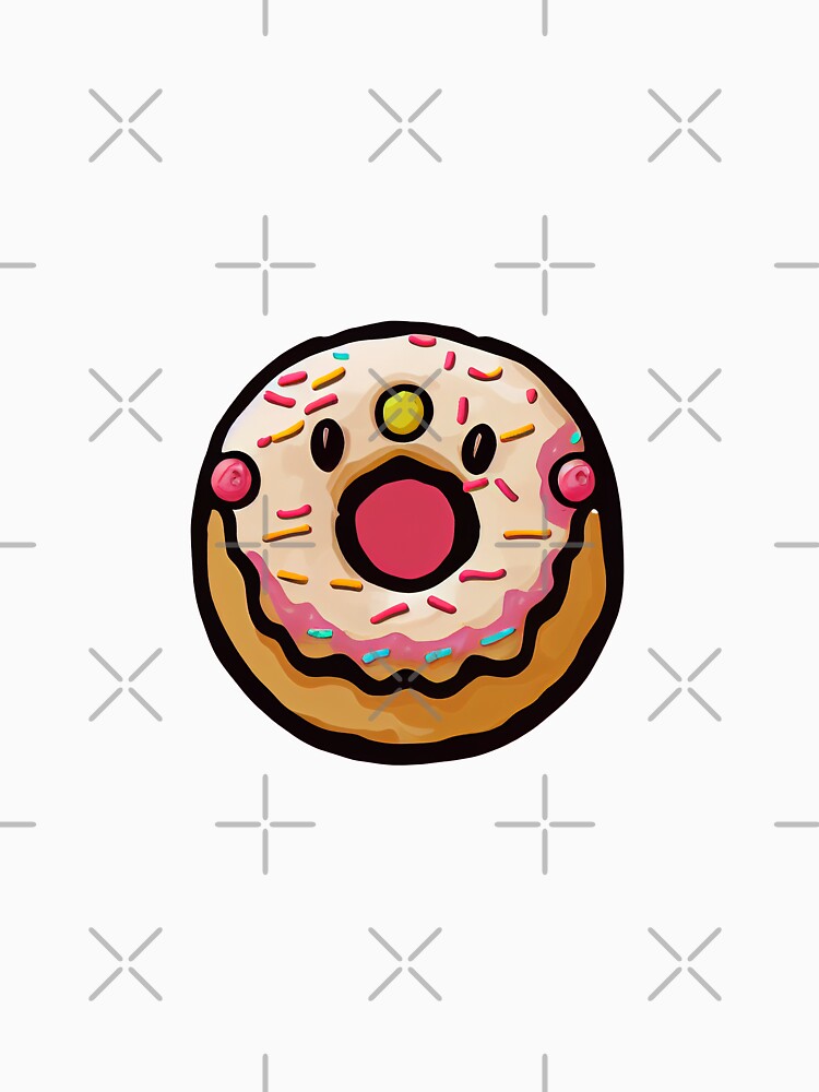 dozydonut surprised donut #3 by dozydonut