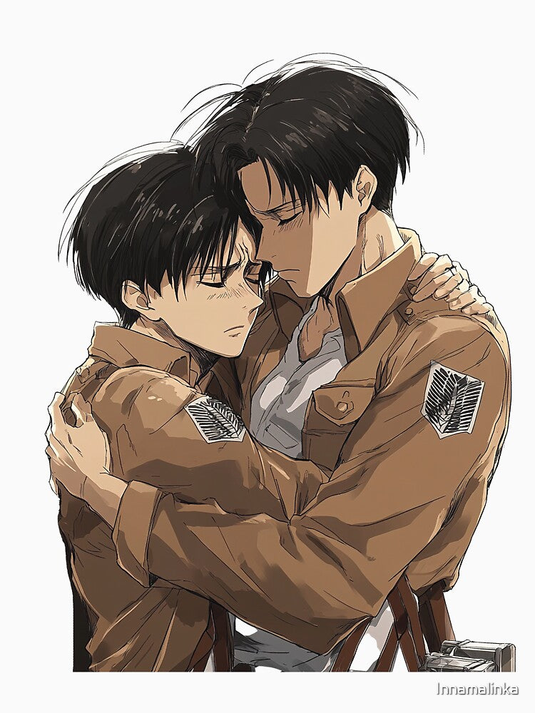 Unbreakable Bonds of the Survey Corps Levi Erens Passionate Embrace by Innamalinka
