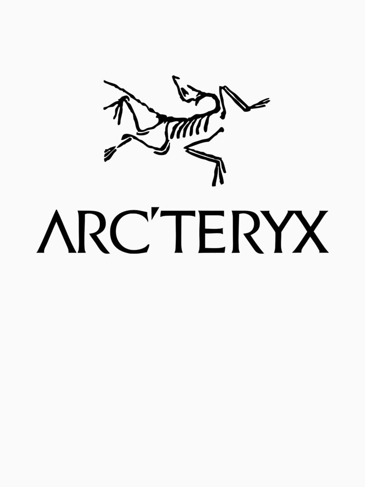 Arc'teryx Minimalist Skeleton Logo Black by mikrefaa