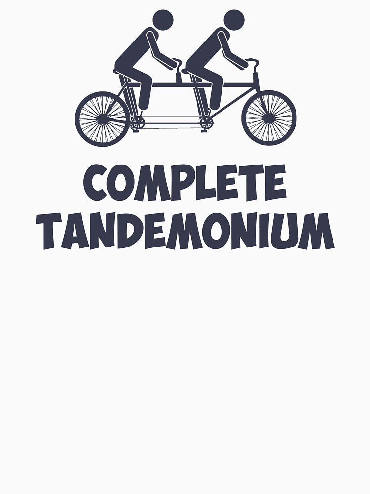 Tandem Bike Complete Tandemonium by TheShirtYurt
