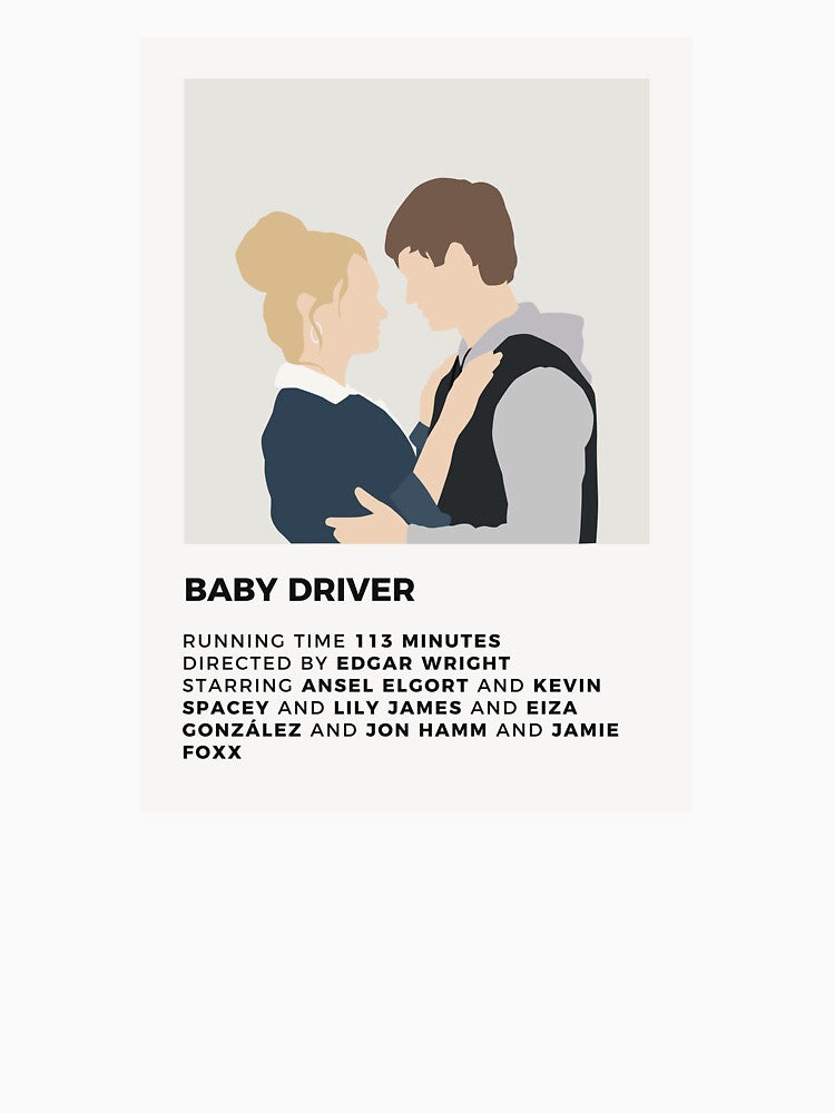 Baby Driver Minimalist Poster by honeydesigns