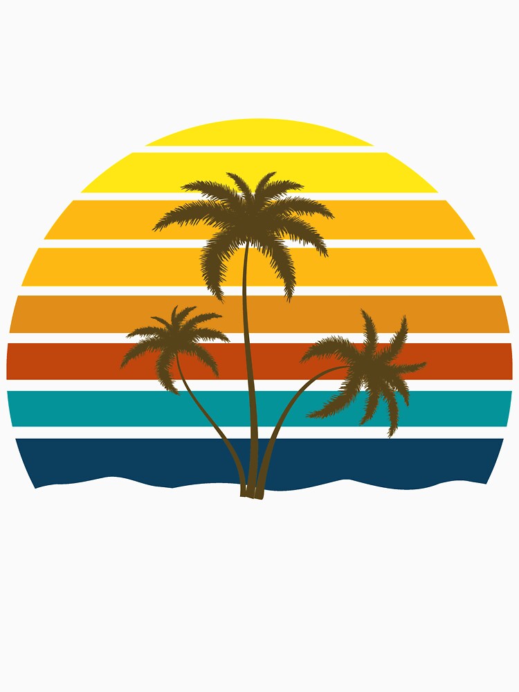 Palm Tree - T-shirts, Hoodies and Sweatshirts by TripsandPrints