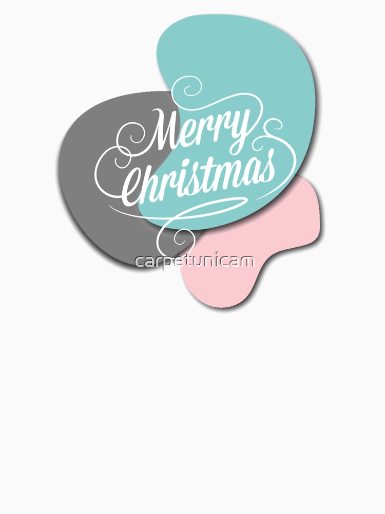 Merry Christmas retro design by carpetunicam