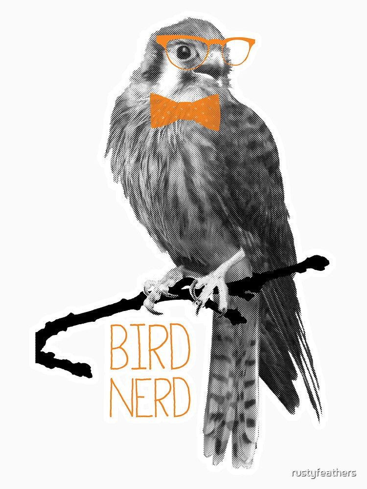 Bird Nerd by rustyfeathers