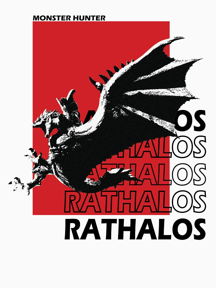 Black And White Rathalos by monsterart-