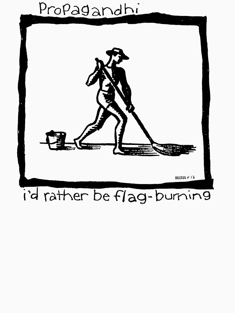 Propagandhi "I'd Rather Be Flag-Burning" by 20-EYES