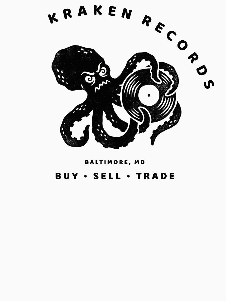 Kraken Records - Record Store T-Shirt by Klevertee
