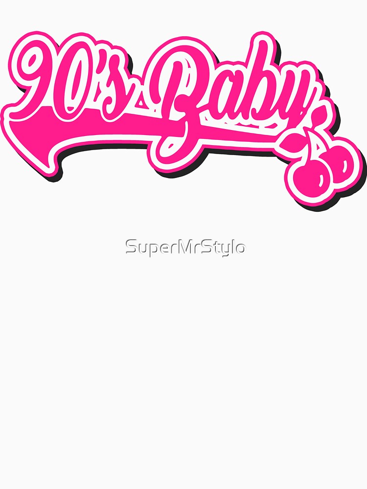 90s Baby - Cherry Pink by SuperMrStylo