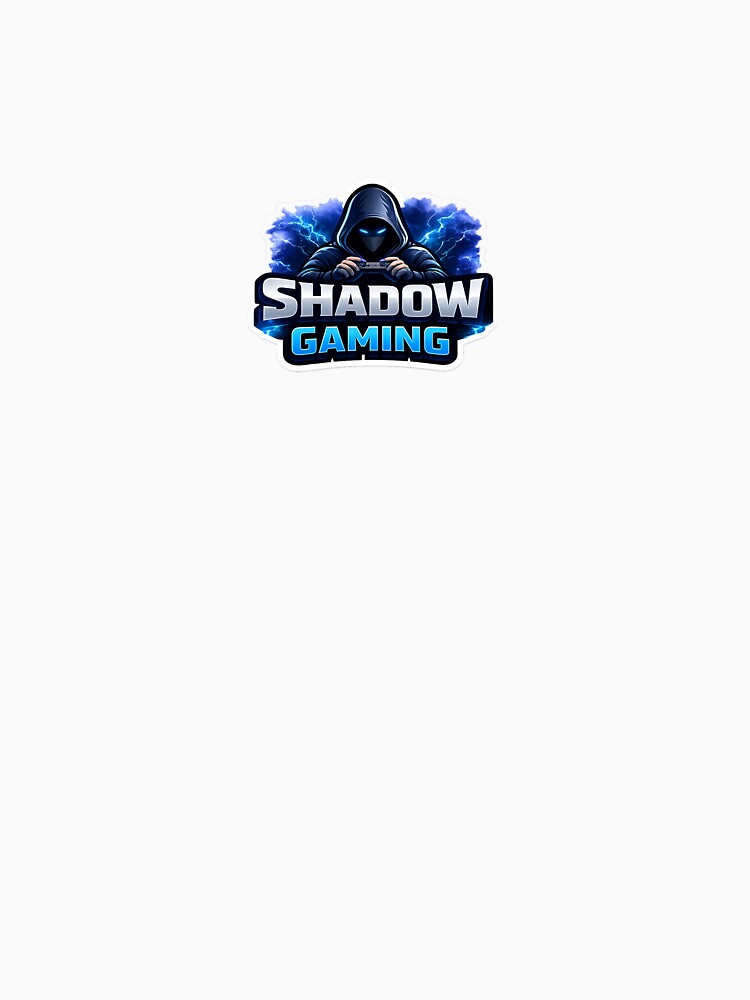 Shadow Gaming Logo Neon Gamer Sticker Esports Gaming Design by VibeStickerCoX