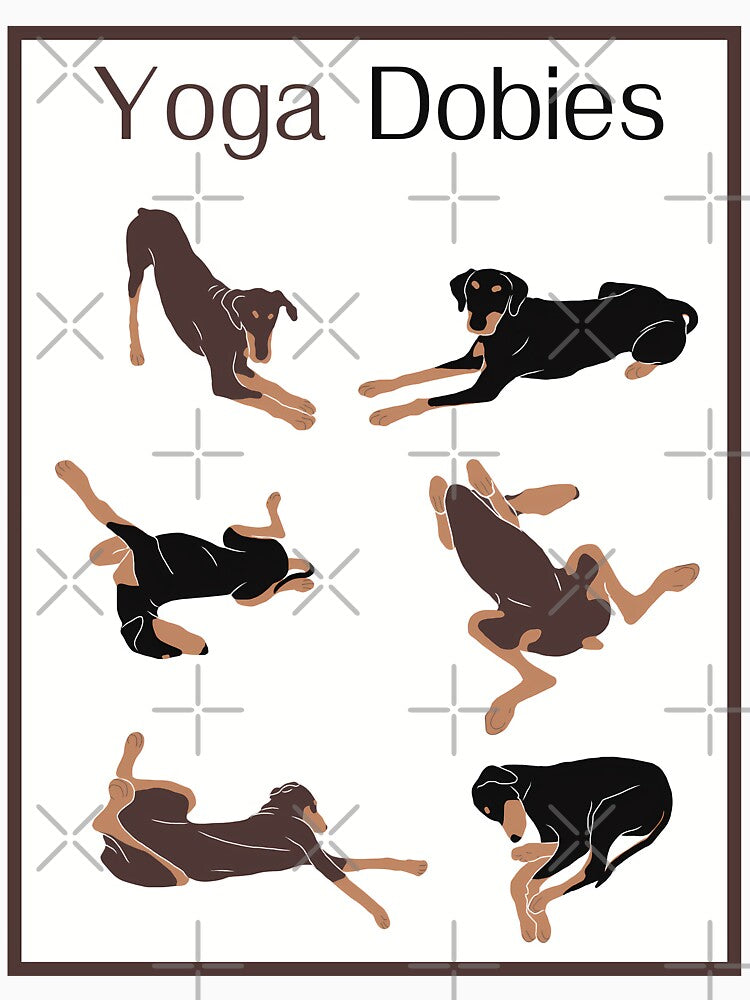 Yoga Dobies by lucampelli
