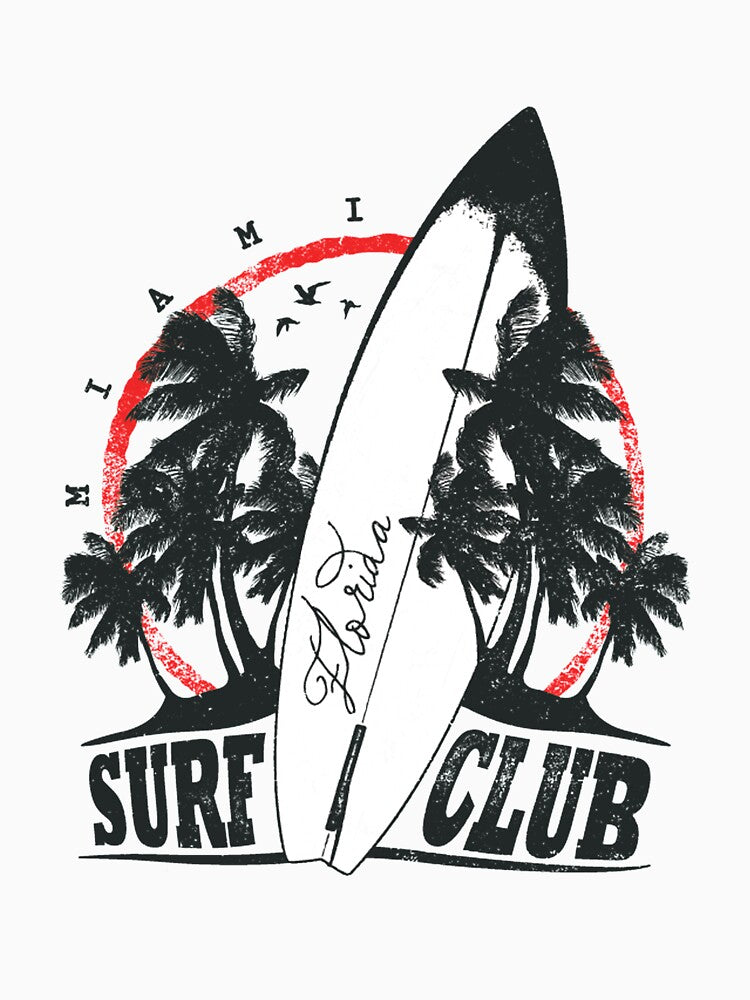 Florida Surf Club - Awesome surfer Gift by Teenation9