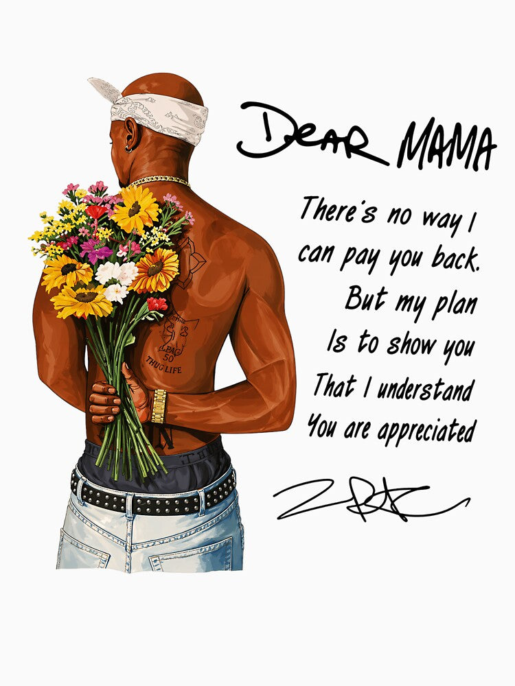 Dear mama, Best Mom Ever – Sweet Floral Love Mother’s Day Gift 2026 by legbabella