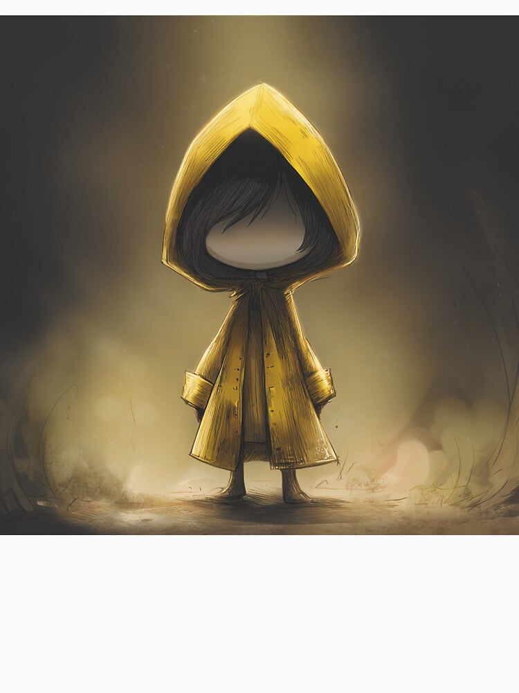 Chibi Yellow‑Raincoat Wanderer | Cute Creepy‑Atmosphere Character by MyChibiArts