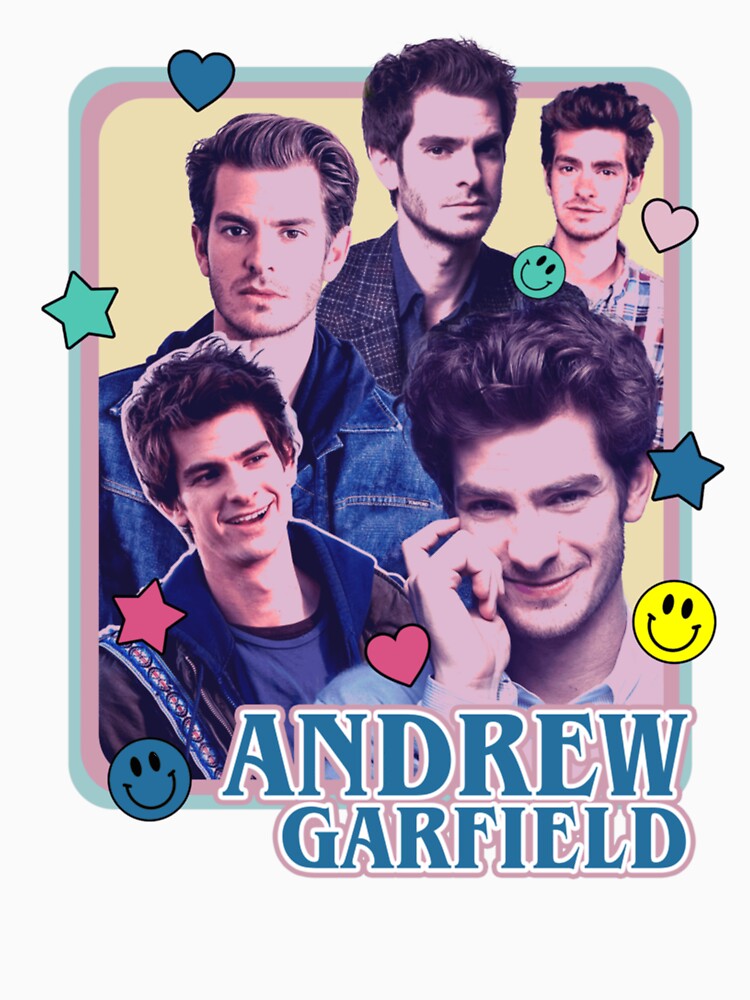 Andrew Garfield Smiley Collage Poster by ShiloHall