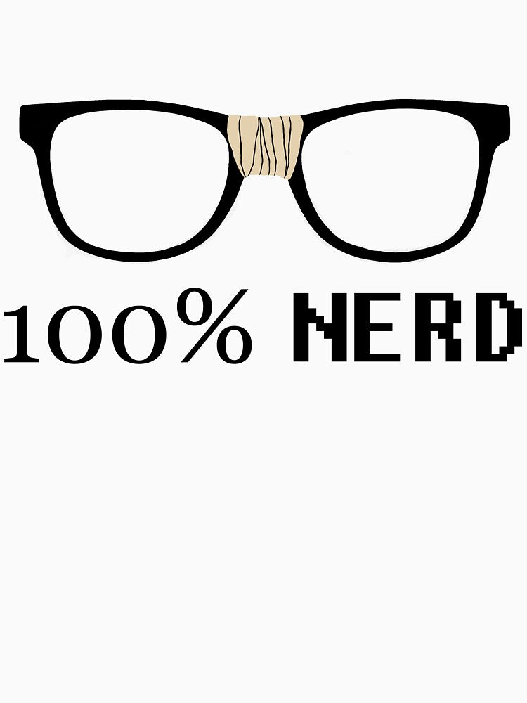 100% Nerd Black Font by Tollbridge