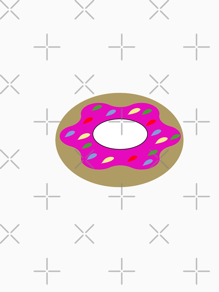 PINK DONUT WITH SPRINKLES by RetroPlaceee