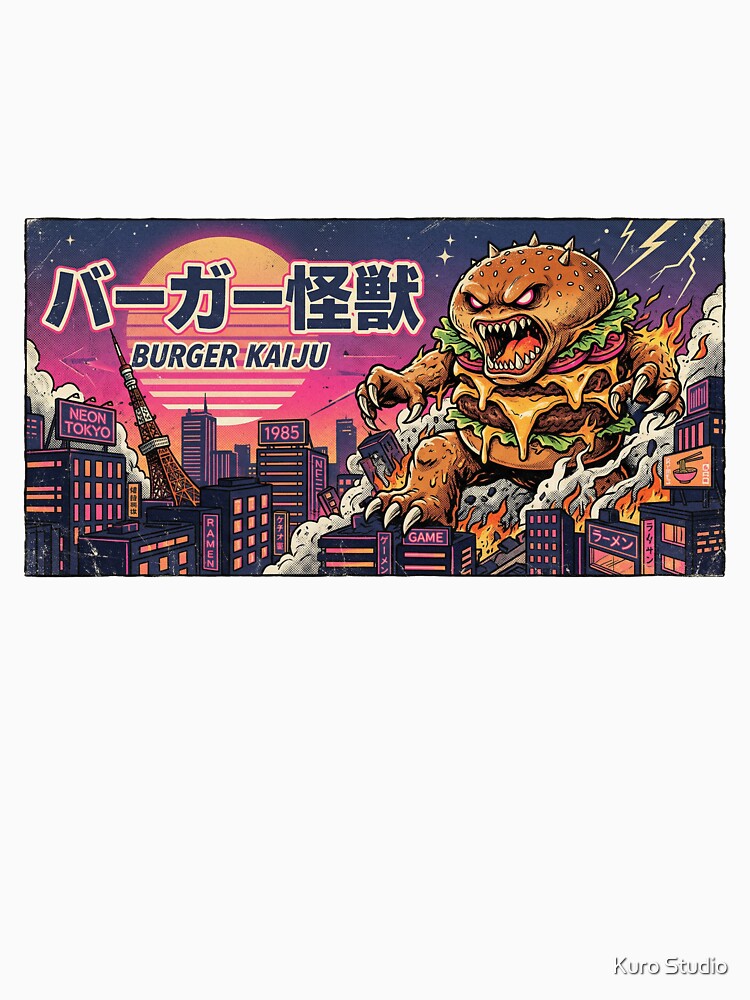 Burger Kaiju: Double Party Destruction by Kuro Studio