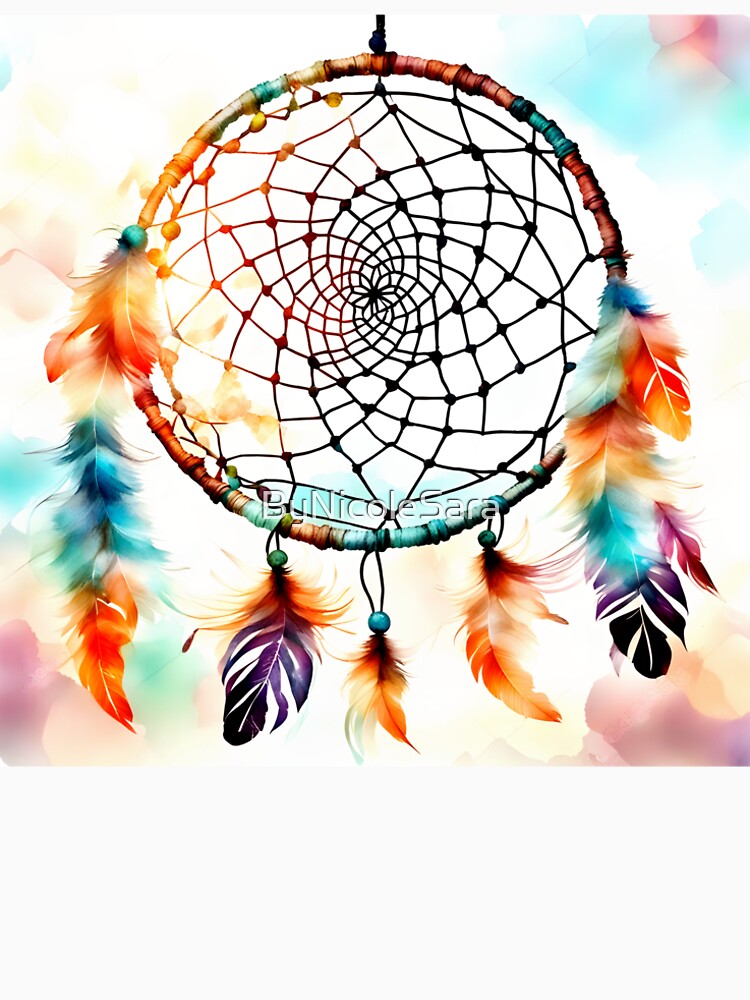 Watercolor Dream Catcher by ByNicoleSara