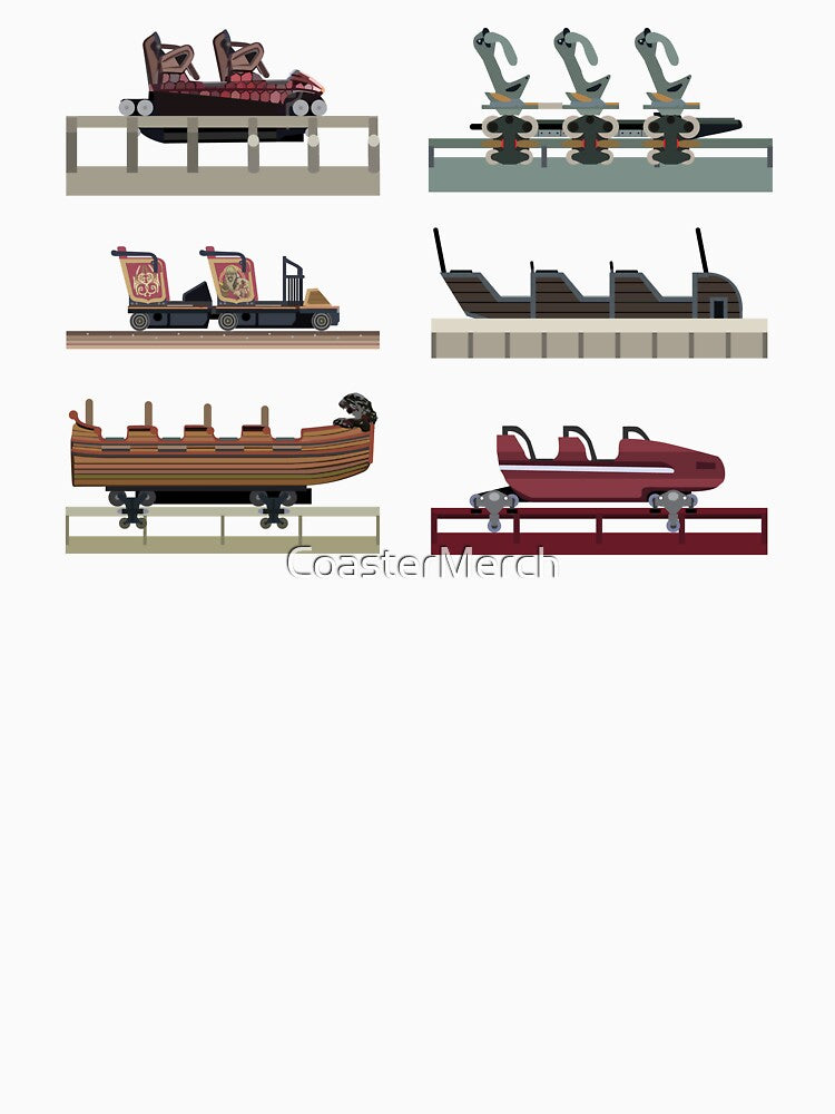 Efteling Coaster Cars (with Bob) by CoasterMerch