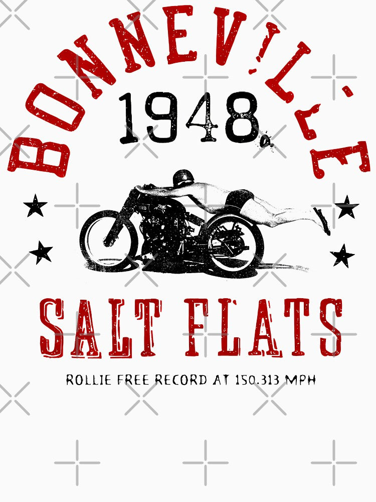 Bonneville 1948 – Rollie Free Record Run by EdGraphy