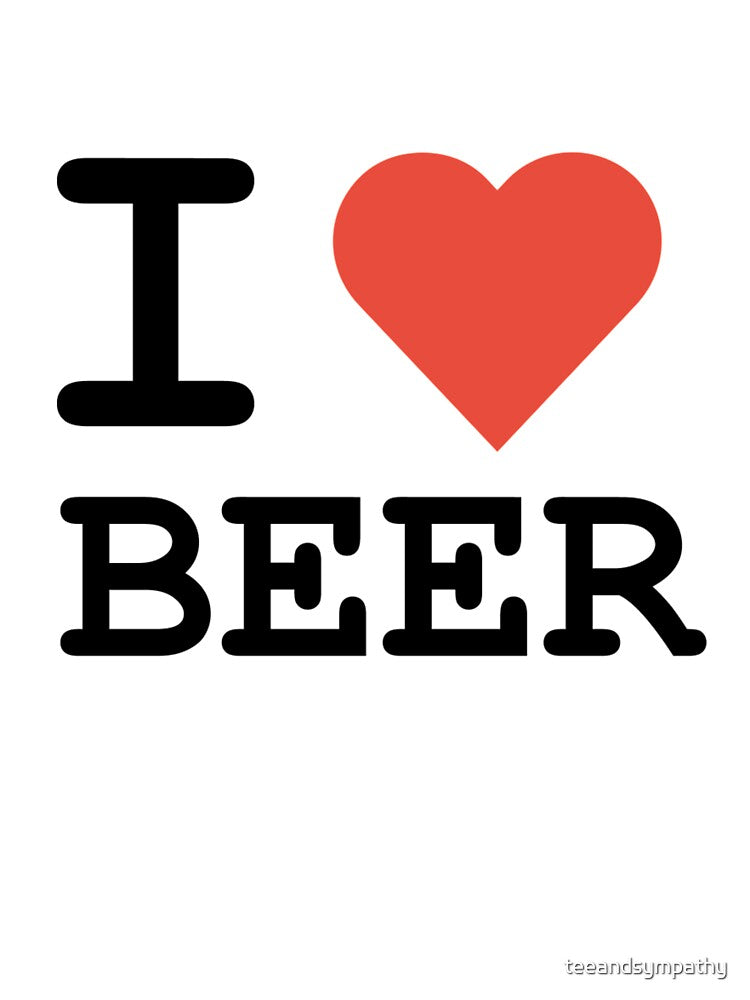 I Heart Beer by teeandsympathy