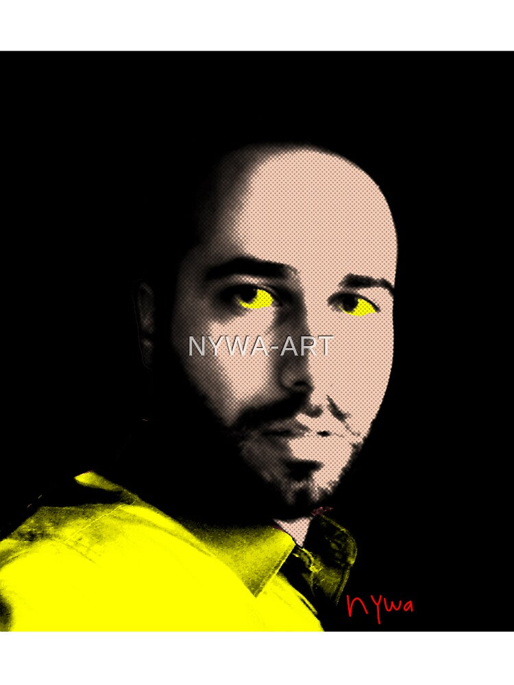 SEXY FUNNY BOY - Pop art colors - boy by NYWA-ART