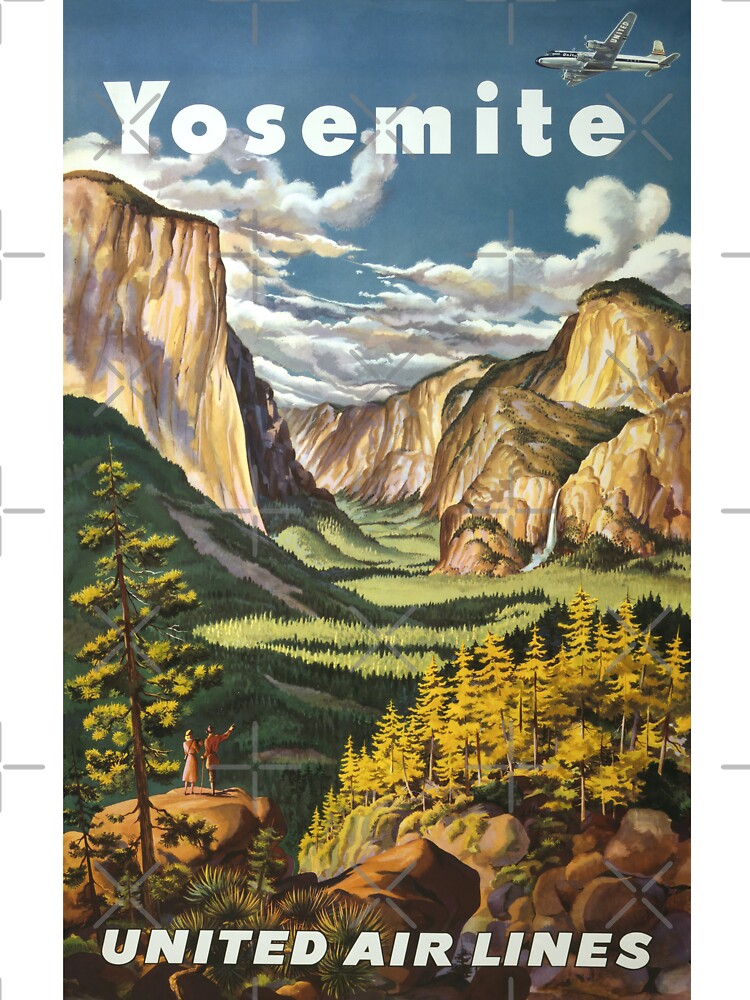 visit Yosemite - vintage by VintageQrator