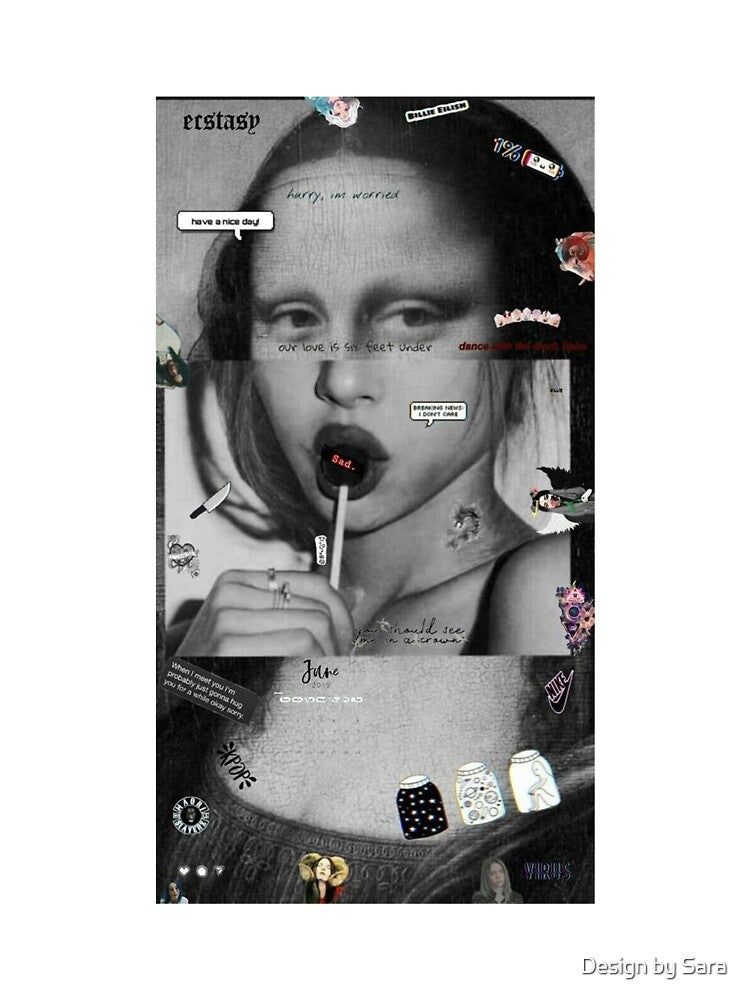 Mona Lisa vintage aesthetic by Design by Sara