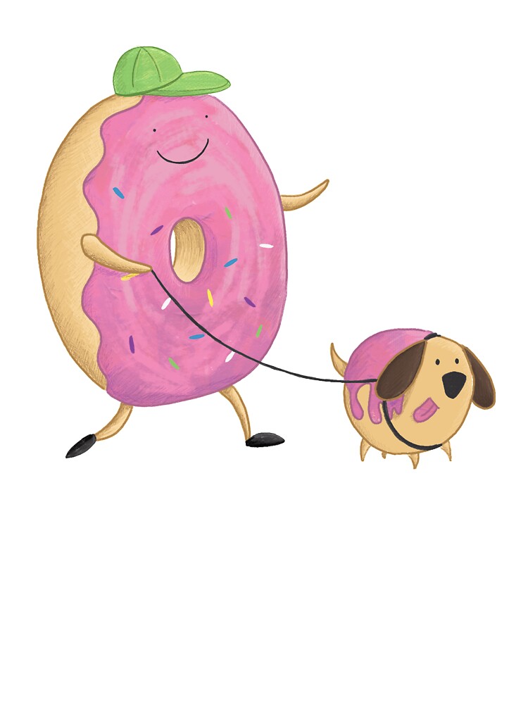 Donut Hole Dog Walker by Claire Lordon