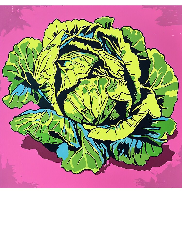 Lettuce Pop Art 3 by AstroRisq