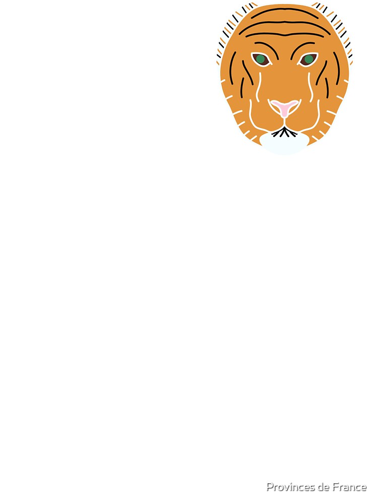 Minimalist tiger logo by Huxlindor