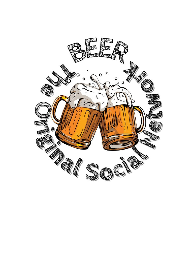 Beer: The Original Social Network : quote about beer by DeluxBee