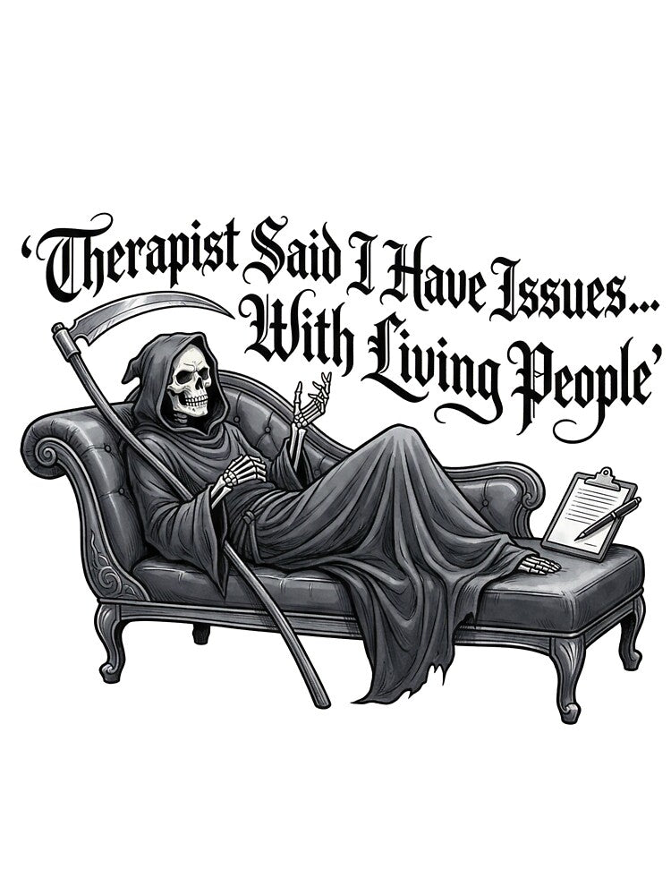 Therapy Session with the Grim Reaper by DeadlyWhisper
