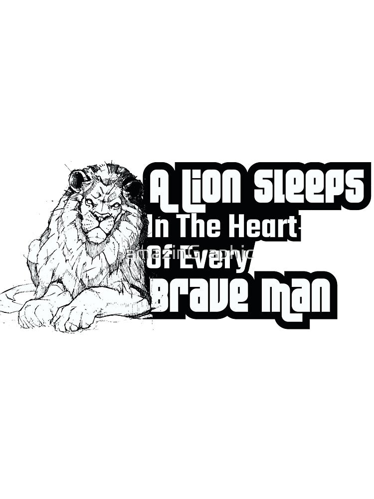 Lion Tshirt - Motivational Tshirt - Tee Motivation by amazinGraphic