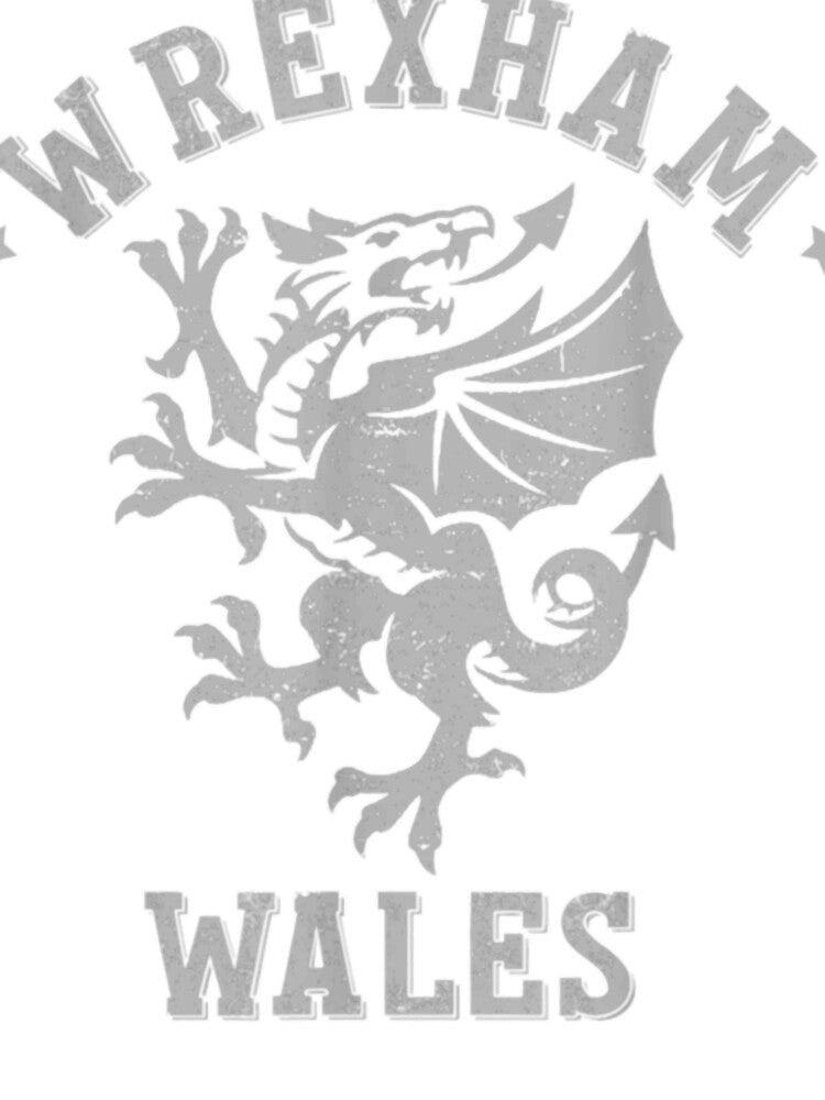 Wrexham Wales Retro Vintage Essential Essential by MaciasAtomBomb