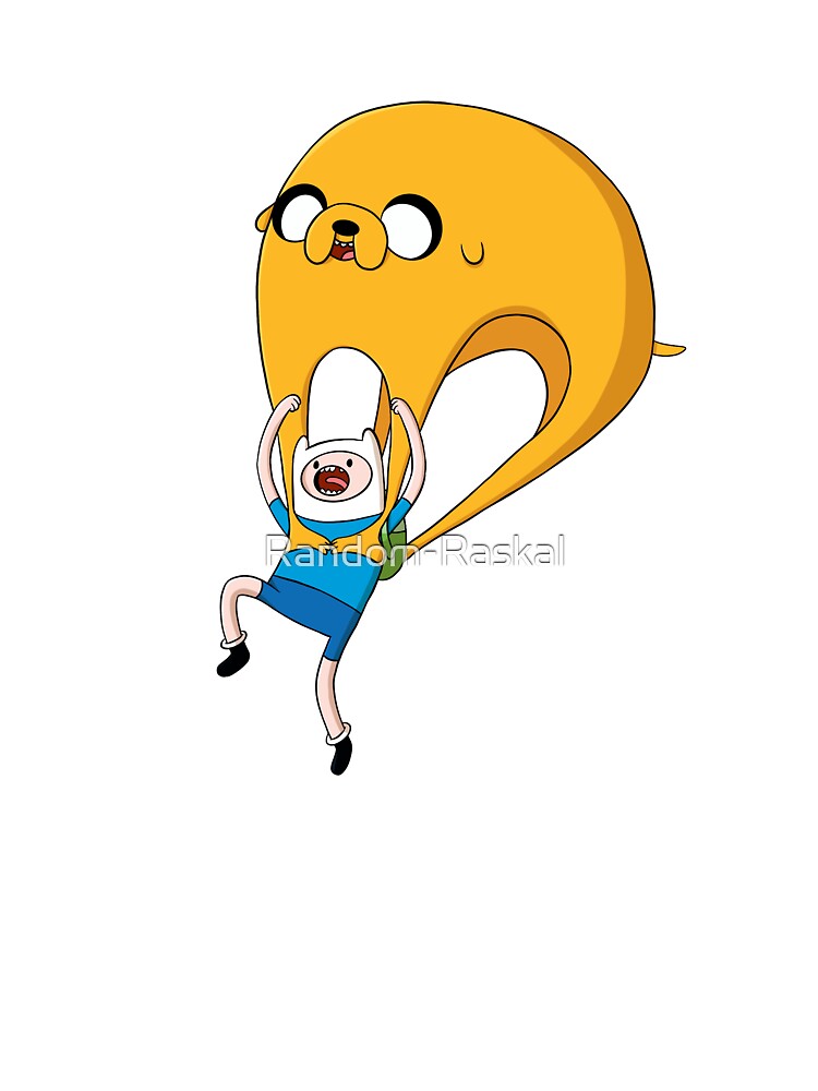 Finn and Jake Freefallin’ by Random-Raskal