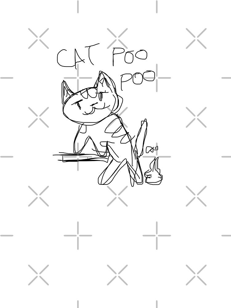 Holyshi-t Hand-draw Cat PooPoo Ver by ShioriArt Design