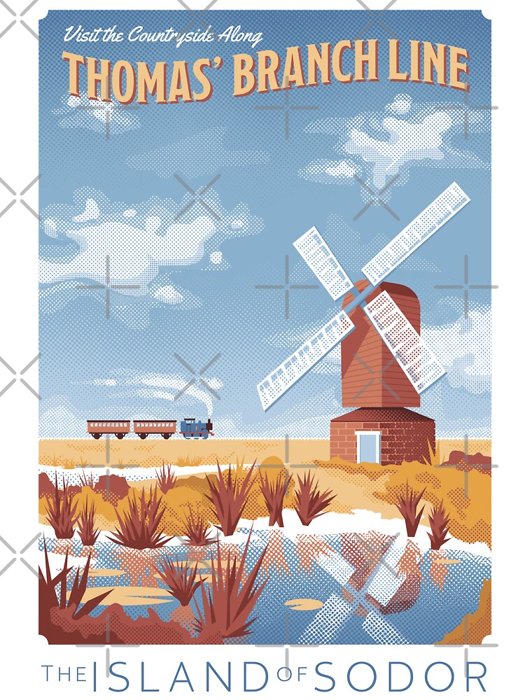 Thomas Branch Line Travel by adorabowldesign