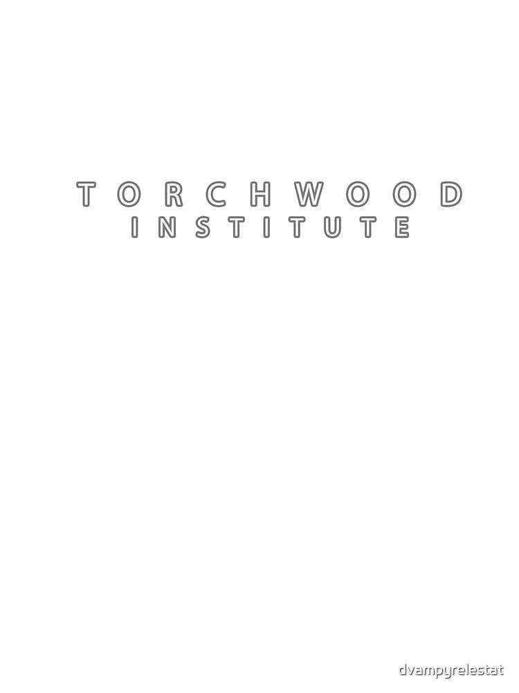 SCIFI Torchwood Institute by dvampyrelestat
